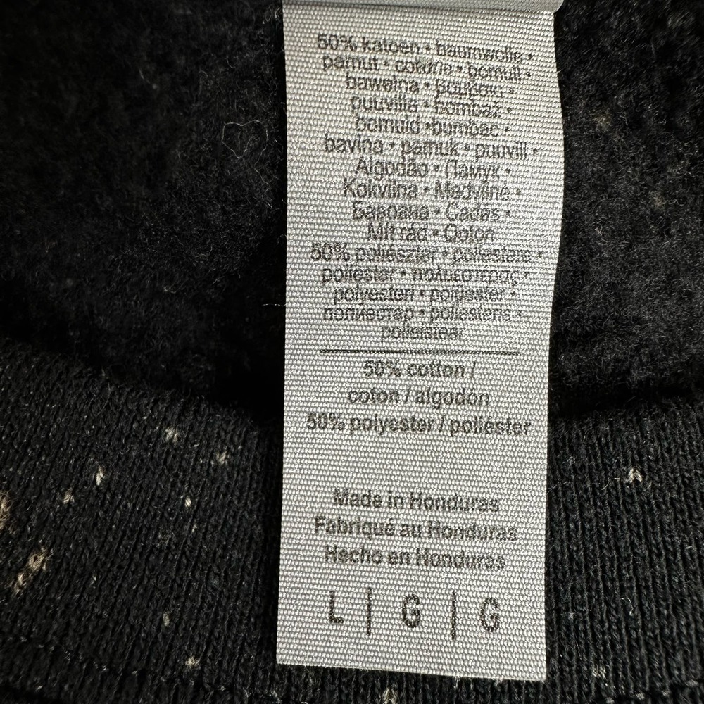 Nirvana Black Tie Dye Sweatshirt Size Large Colorful Sparkle Gildan Heavy Blend - Picture 8 of 8